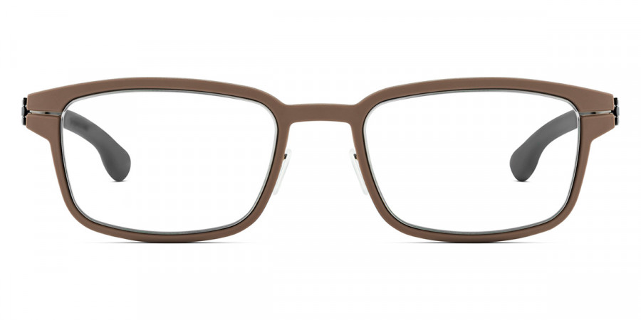 Ic! Berlin District Black-Taupe Eyeglasses Front View