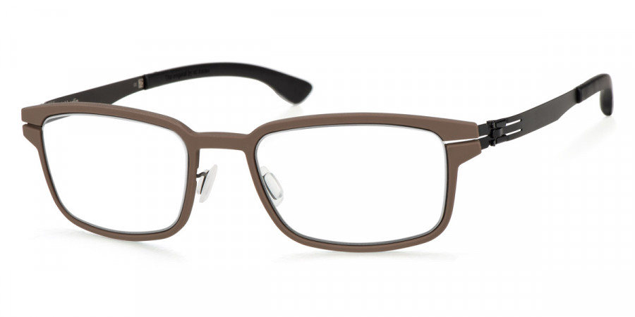 Ic! Berlin District Black-Taupe Eyeglasses Side View