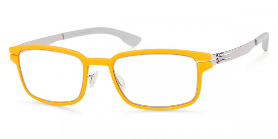 Ic! Berlin District Chrome-Yellow Eyeglasses Side View