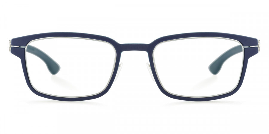 Ic! Berlin District Pearl-Navy-Blue Eyeglasses Front View