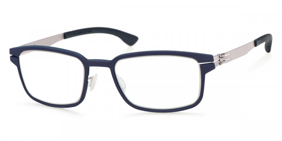 Ic! Berlin District Pearl-Navy-Blue Eyeglasses Side View