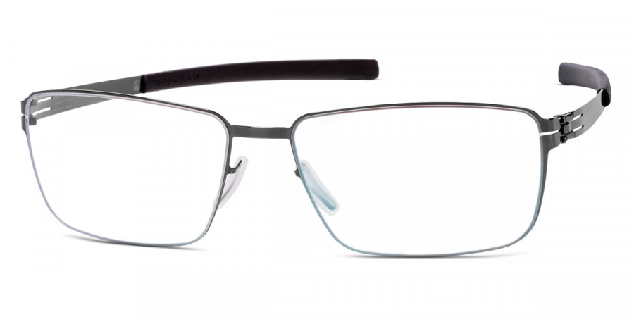 Ic! Berlin Dr. Kauermann Gunmetal Eyeglasses Side View