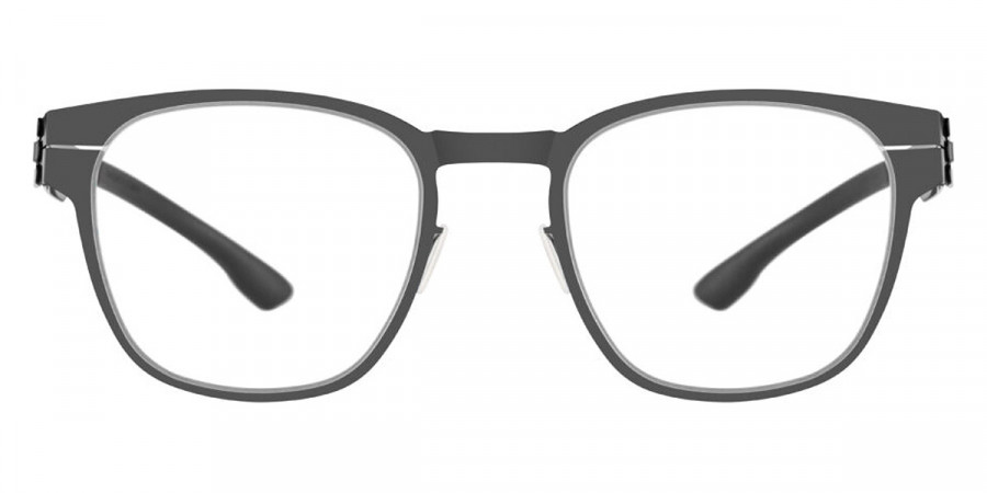 Ic! Berlin Edgar Gun-Metal Eyeglasses Front View