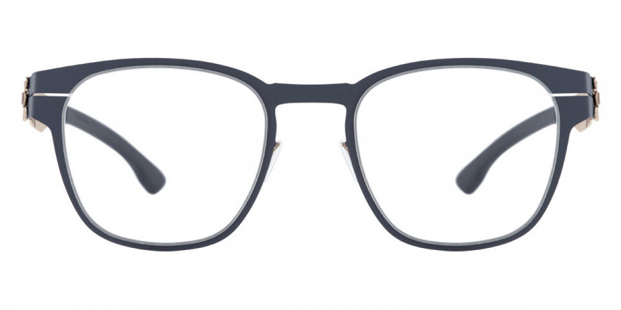 Ic! Berlin Edgar Marine Blue-Bronze Eyeglasses Front View