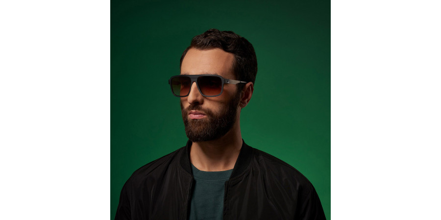 Ic! Berlin Egon Black Rough Sunglasses Lifestyle Shot 2