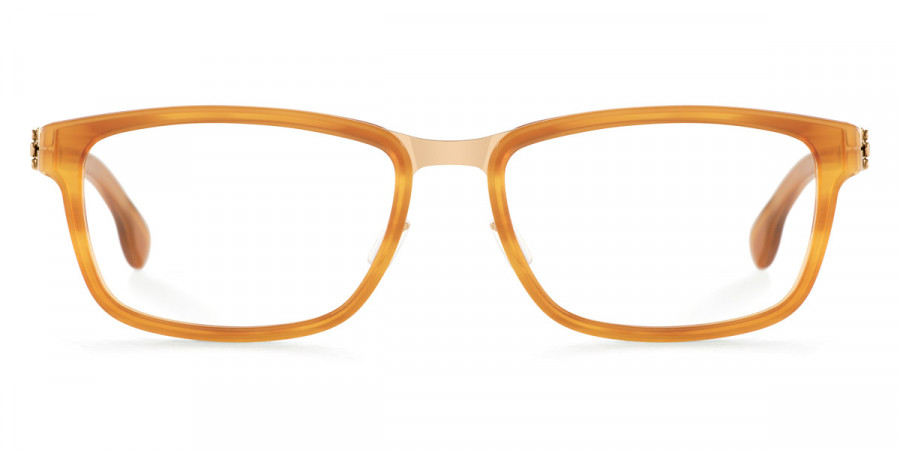 Ic! Berlin Ellner O. Rosé-Gold-Amur Eyeglasses Front View