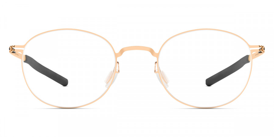 Ic! Berlin Emiyo Rosé-Gold Eyeglasses Front View