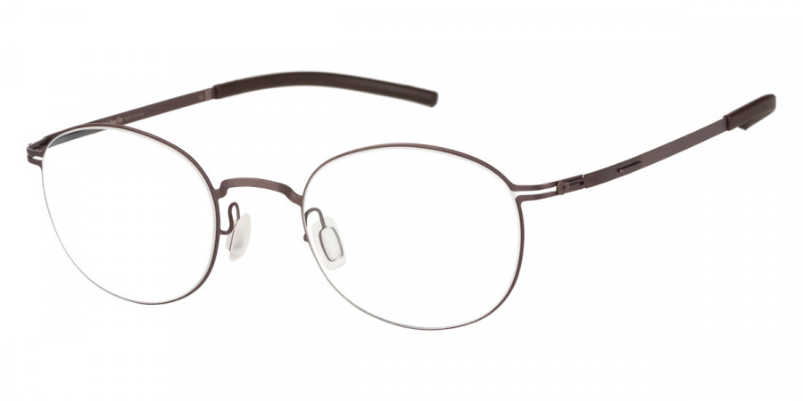 Ic! Berlin Emiyo Teak Eyeglasses Side View