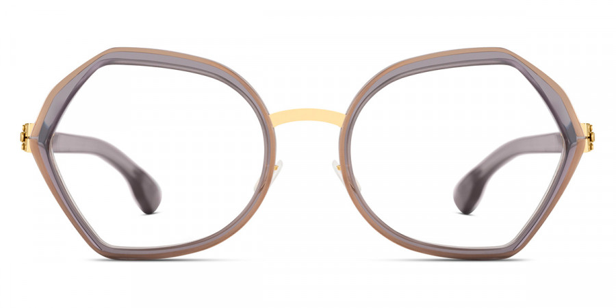 Ic! Berlin Emmeline Sun Gold EcoGray Eyeglasses Front View