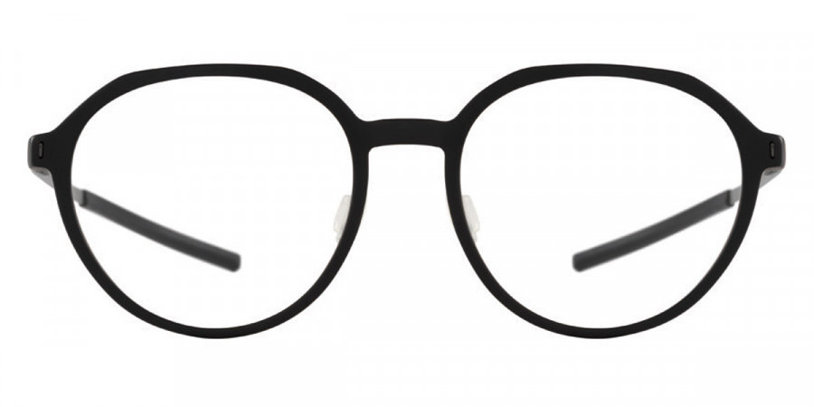 Ic! Berlin Enshi Black-Matt Eyeglasses Front View