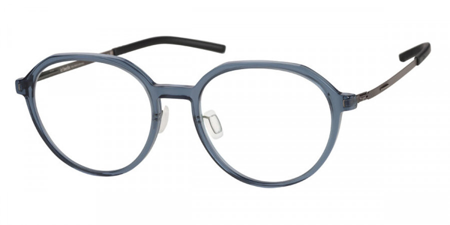 Ic! Berlin Enshi Blue Waters Eyeglasses Side View