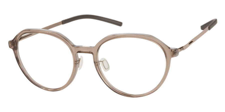 Ic! Berlin Enshi Cloudy Brown Eyeglasses Side View