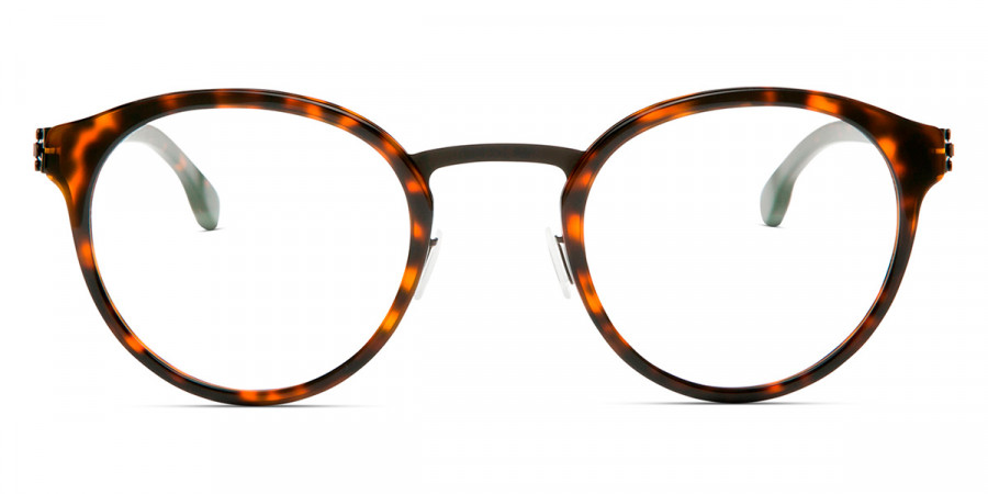 Ic! Berlin Eric D. Black-Magma Eyeglasses Front View