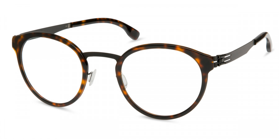 Ic! Berlin Eric D. Black-Magma Eyeglasses Side View