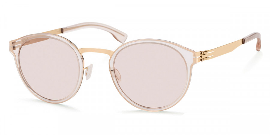 Ic! Berlin Eric D.-Sun Rosé-Gold-Ice-Tea Sunglasses Side View