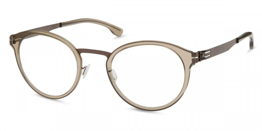 Ic! Berlin Eric D. Teak-Dune Eyeglasses Side View