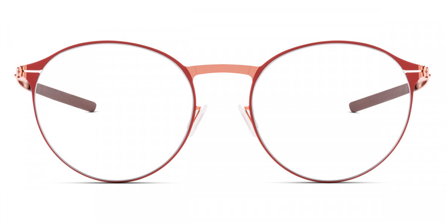 Ic! Berlin Etesians 2.0 Fired Copper Circle Eyeglasses Front View