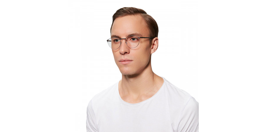 Ic! Berlin Etesians 2.0 Teak Eyeglasses On Male Model 2