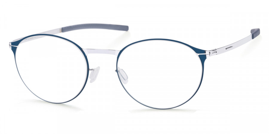 Ic! Berlin Etesians Harbour Silver Circle Eyeglasses Side View