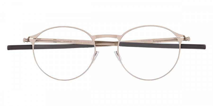 Ic! Berlin Etesians Shiny Bronze Eyeglasses Front View