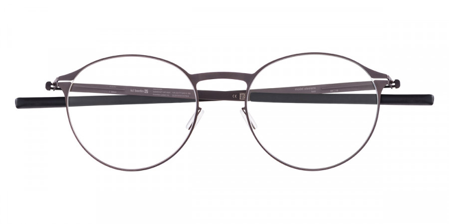 Ic! Berlin Etesians Teak Eyeglasses Front View