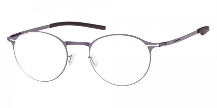 Ic! Berlin Etesians X-Small Shiny Aubergine Eyeglasses Side View