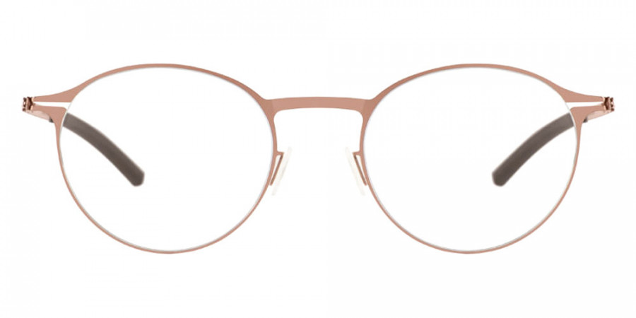 Ic! Berlin Etesians X-Small Shiny Copper Eyeglasses Front View