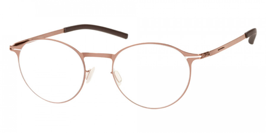 Ic! Berlin Etesians X-Small Shiny Copper Eyeglasses Side View