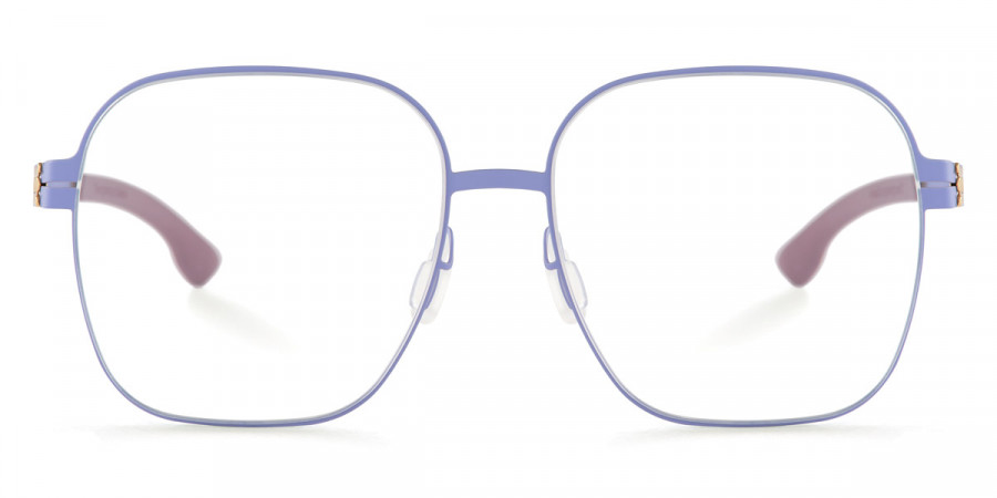 Ic! Berlin Factory Gold Lilac Eyeglasses Front View