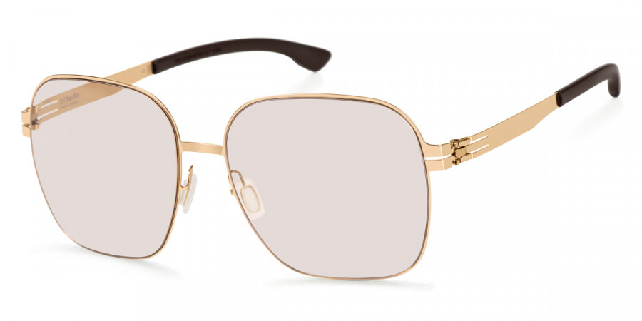 Ic! Berlin Factory Rosé-Gold Eyeglasses Side View