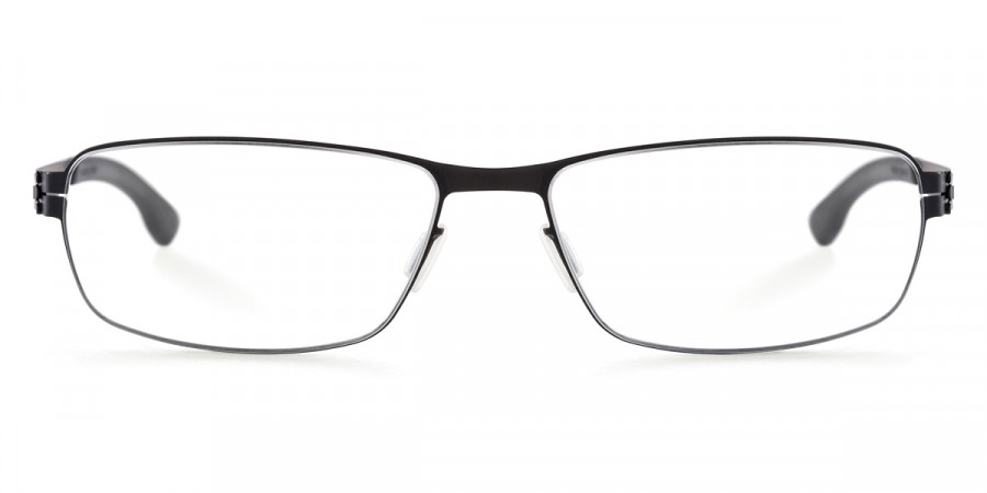 Ic! Berlin Fadi Z. Black Eyeglasses Front View