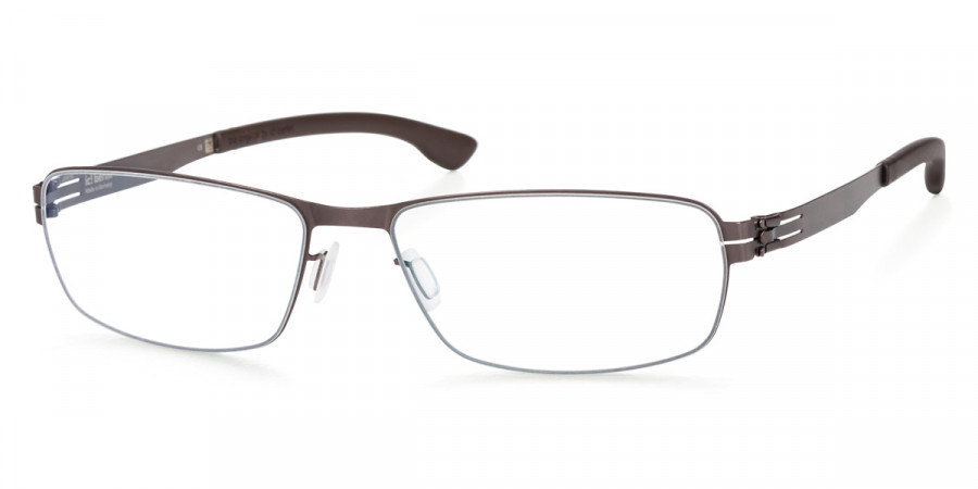 Ic! Berlin Fadi Z. Teak Eyeglasses Side View