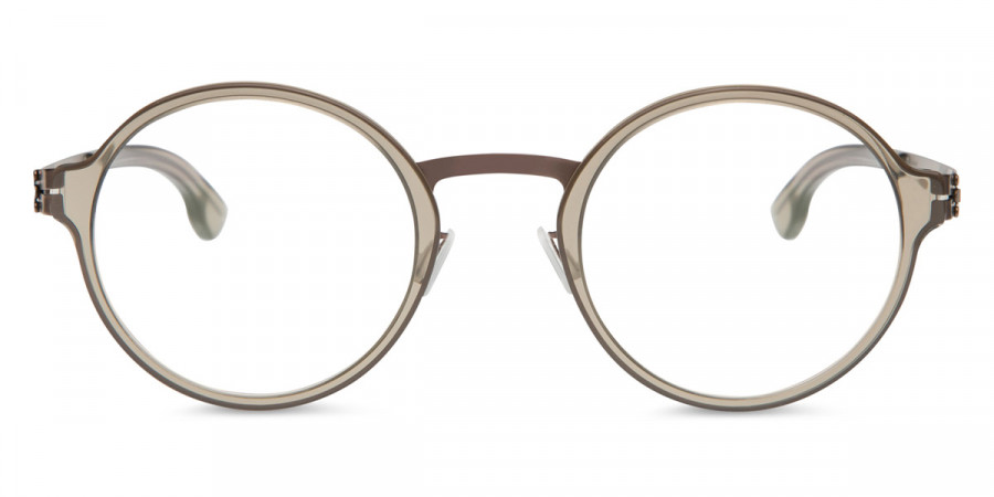 Ic! Berlin Felix L. Teak-Dune Eyeglasses Front View