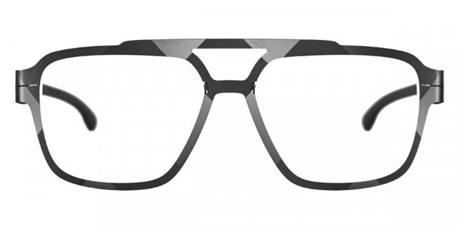 Ic! Berlin FLX_02 Raw Night-Graphite Eyeglasses Front View