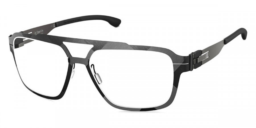 Ic! Berlin FLX_02 Raw Night-Graphite Eyeglasses Side View