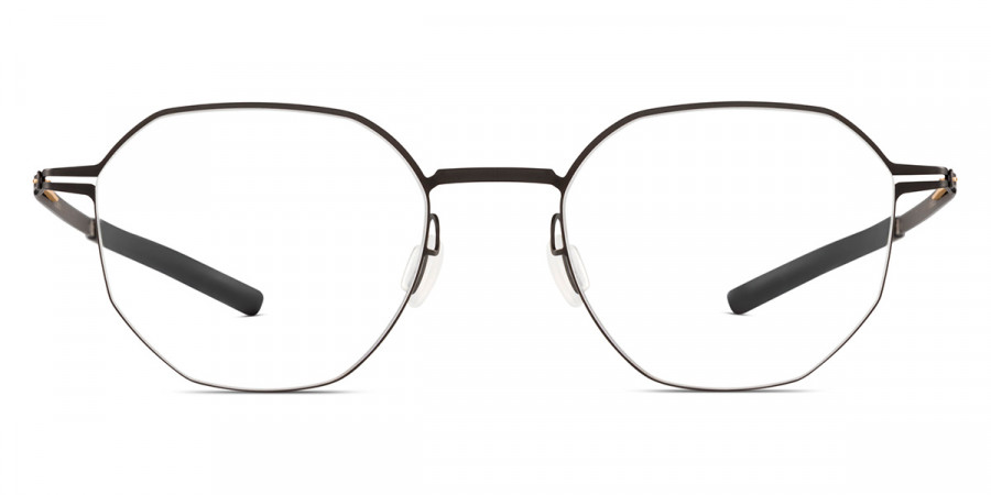 Ic! Berlin Gen Black Eyeglasses Front View