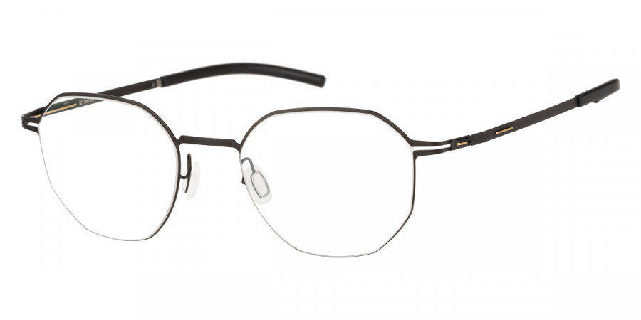 Ic! Berlin Gen Black Eyeglasses Side View