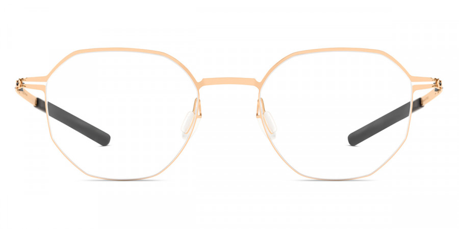 Ic! Berlin Gen Rosé-Gold Eyeglasses Front View