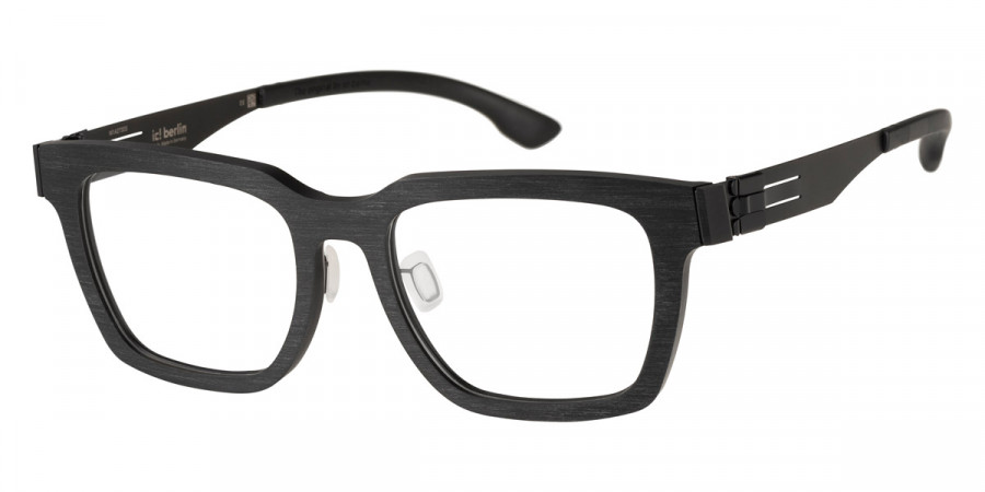 Ic! Berlin George Ecoblack Rough Eyeglasses Side View