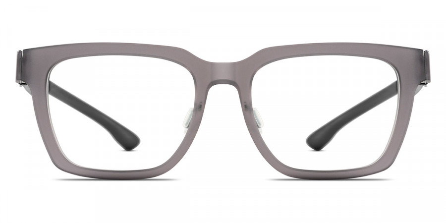 Ic! Berlin George Ecogray Matt Eyeglasses Front View