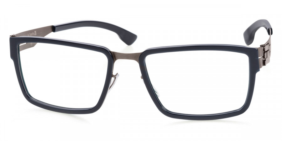 Ic! Berlin Gert H. Graphite-Still-Waters-Mono Eyeglasses Side View