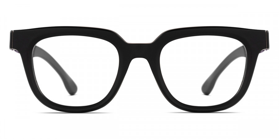 Ic! Berlin Gill Black Matte Eyeglasses Front View