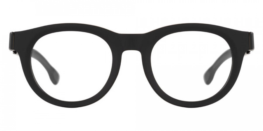 Ic! Berlin Glen Black-Matt Eyeglasses Front View