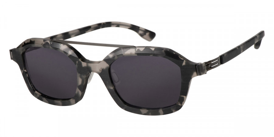 Ic! Berlin Graham EcoCloud Rough/Gunmetal Sunglasses Side View