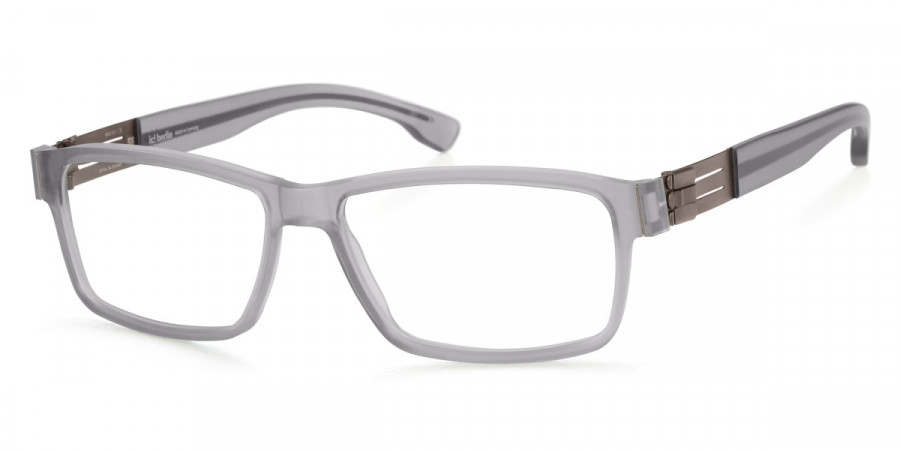 Ic! Berlin Hack Sky-Gray-Rough Eyeglasses Side View