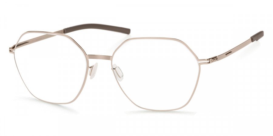 Ic! Berlin Halny Shiny Bronze Eyeglasses Side View