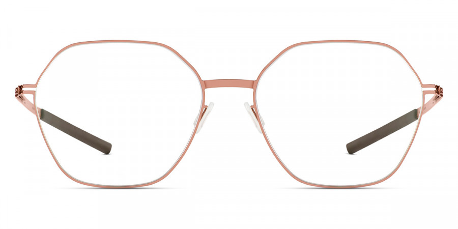 Ic! Berlin Halny Shiny Copper Eyeglasses Front View