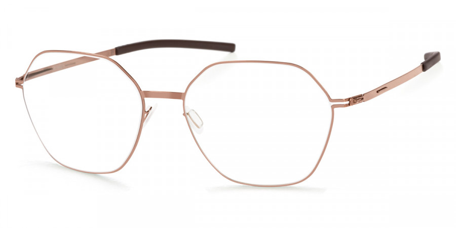 Ic! Berlin Halny Shiny Copper Eyeglasses Side View