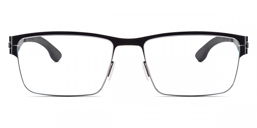 Ic! Berlin Hania L. Black Eyeglasses Front View