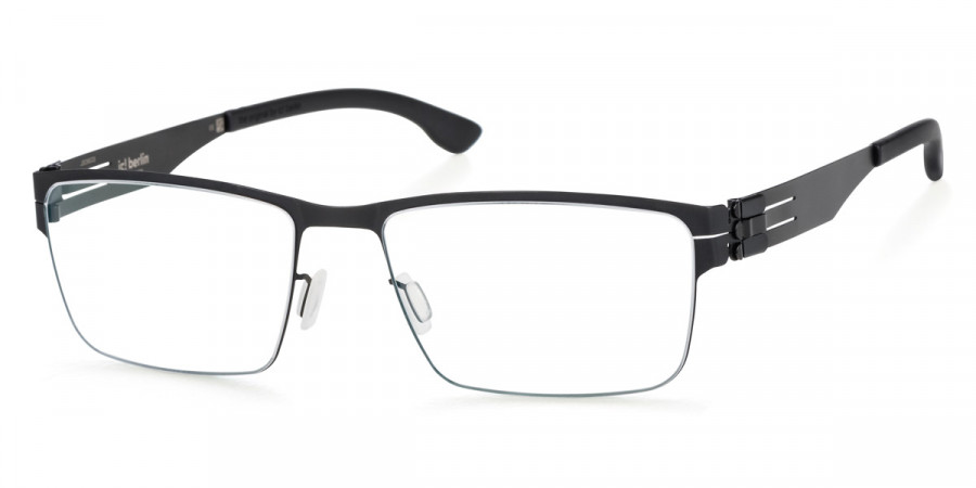 Ic! Berlin Hania L. Black Eyeglasses Side View